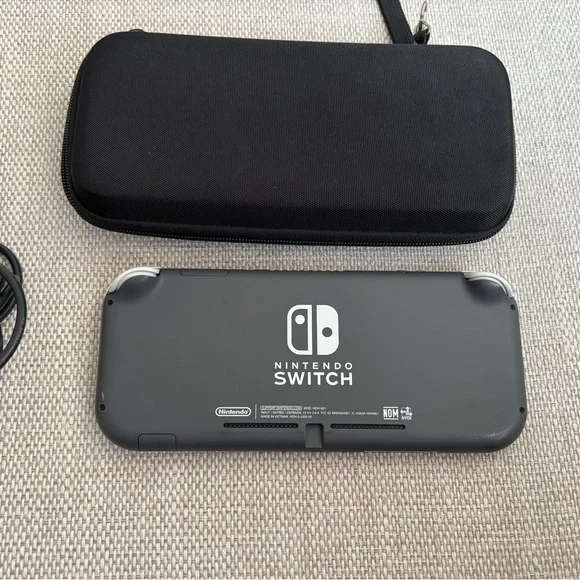 Gray Nintendo Switch Lite - Picture 2 of 2